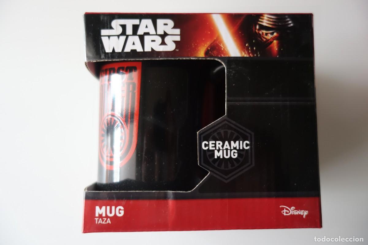Cinema: STAR WARS: First Order Logo 2. NEGRA. EPISODIO VII. TAZA OFICIAL DISNEY DESCATALOGADA