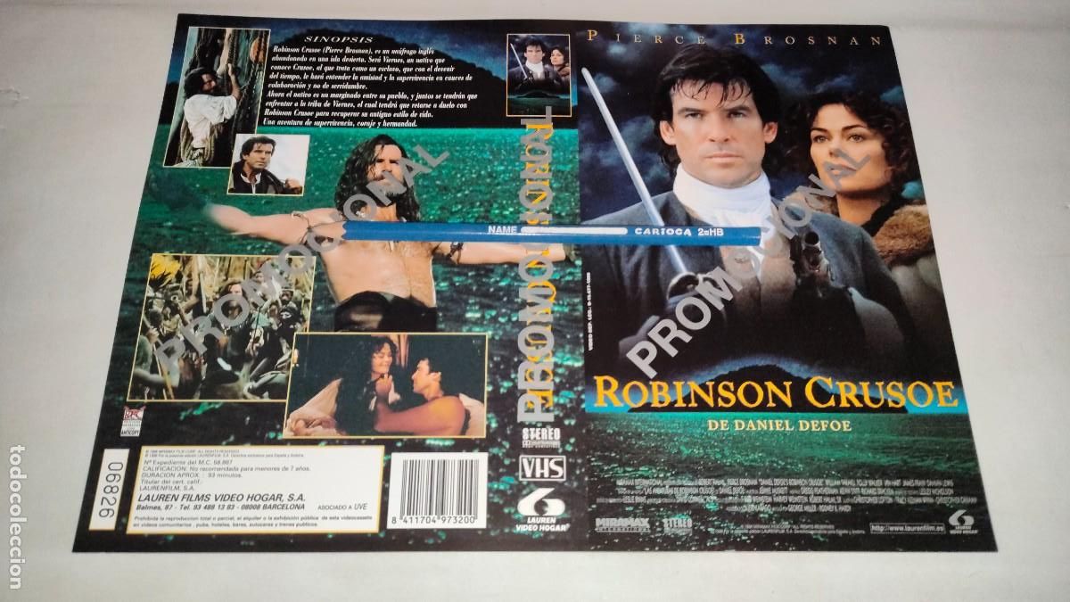 Cin&eacute;ma: CAR&Aacute;TULA VHS &bull; ROBINSON CRUSOE