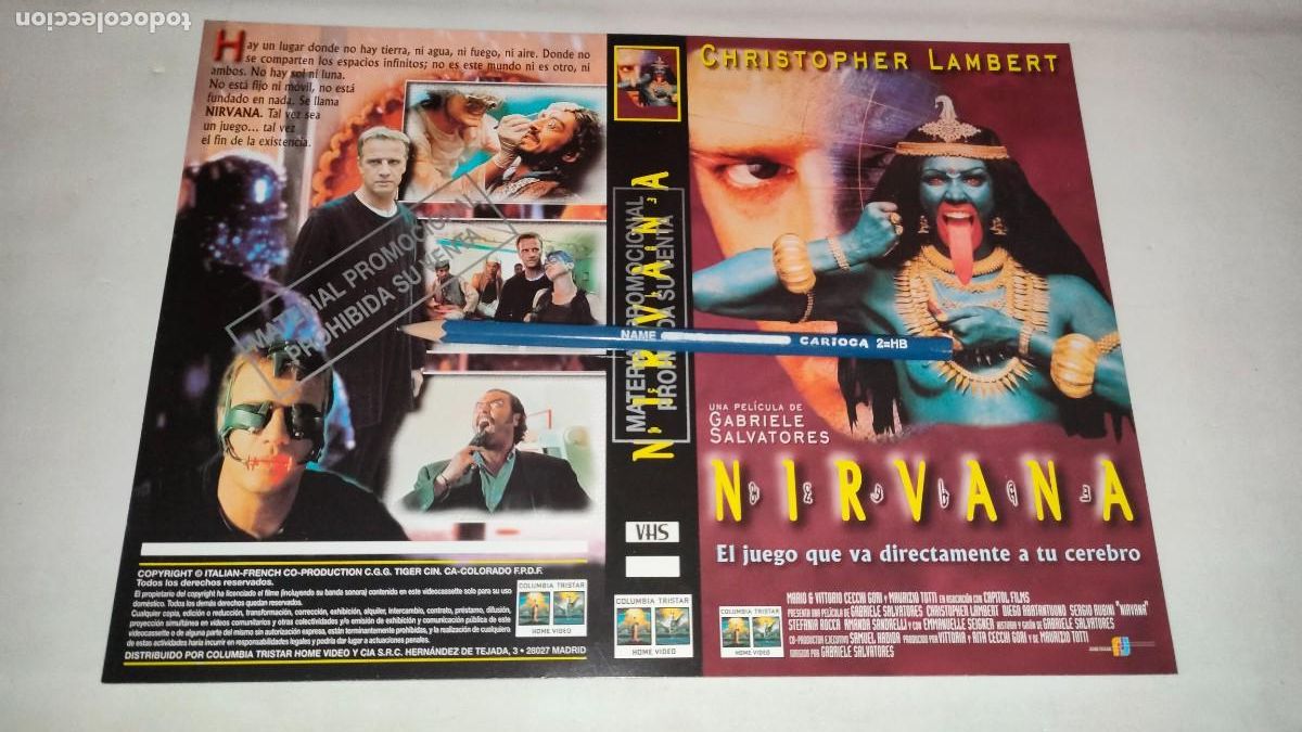 Cine: CAR&Aacute;TULA VHS &bull; NIRVANA - Foto 1
