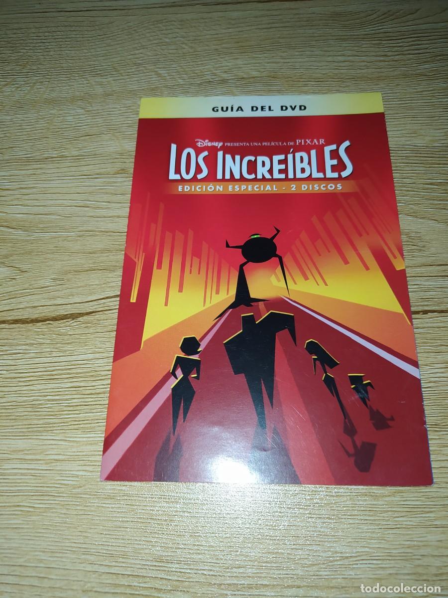 hoja/folleto dvd los increíbles desplegable 6 p - Comprar Vários artigos de  cinema antigos no todocoleccion