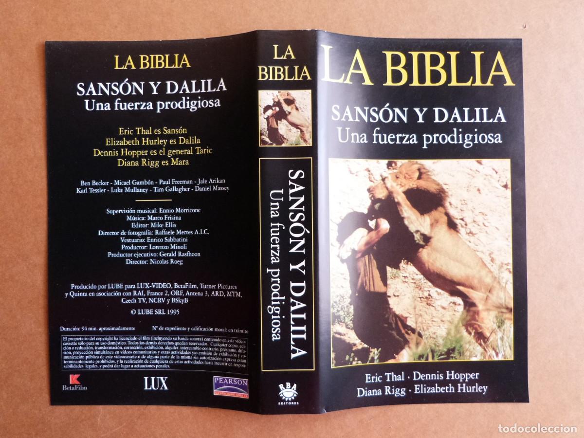 caratula de la pelicula de video vhs sanson y d - Compra venta en  todocoleccion