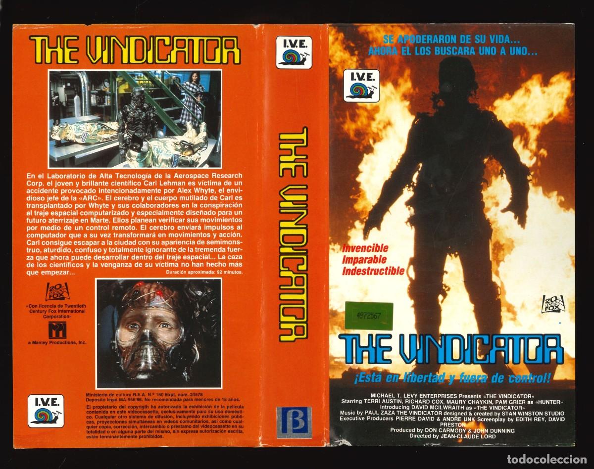 Cinema: THE VINDICATOR - CAR&Aacute;TULA DE V&Iacute;DEO (ACCI&Oacute;N-CIENCIA FICCI&Oacute;N)