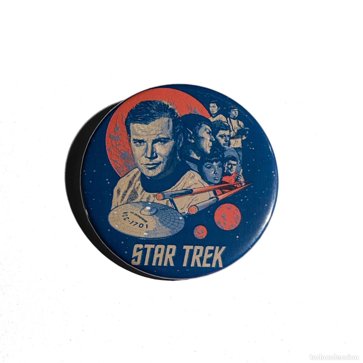Cine: STAR TREK - CHAPA 59mm (CON IMPERDIBLE)