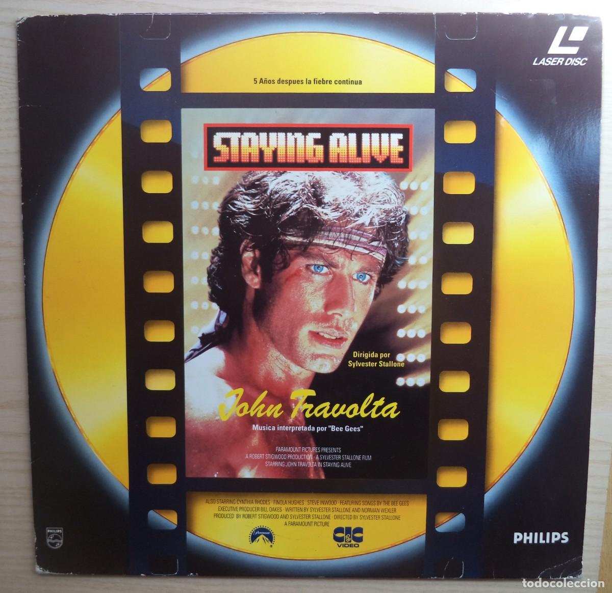 Cine: PELICULA LASER DISC: STAYING ALIVE - Foto 1
