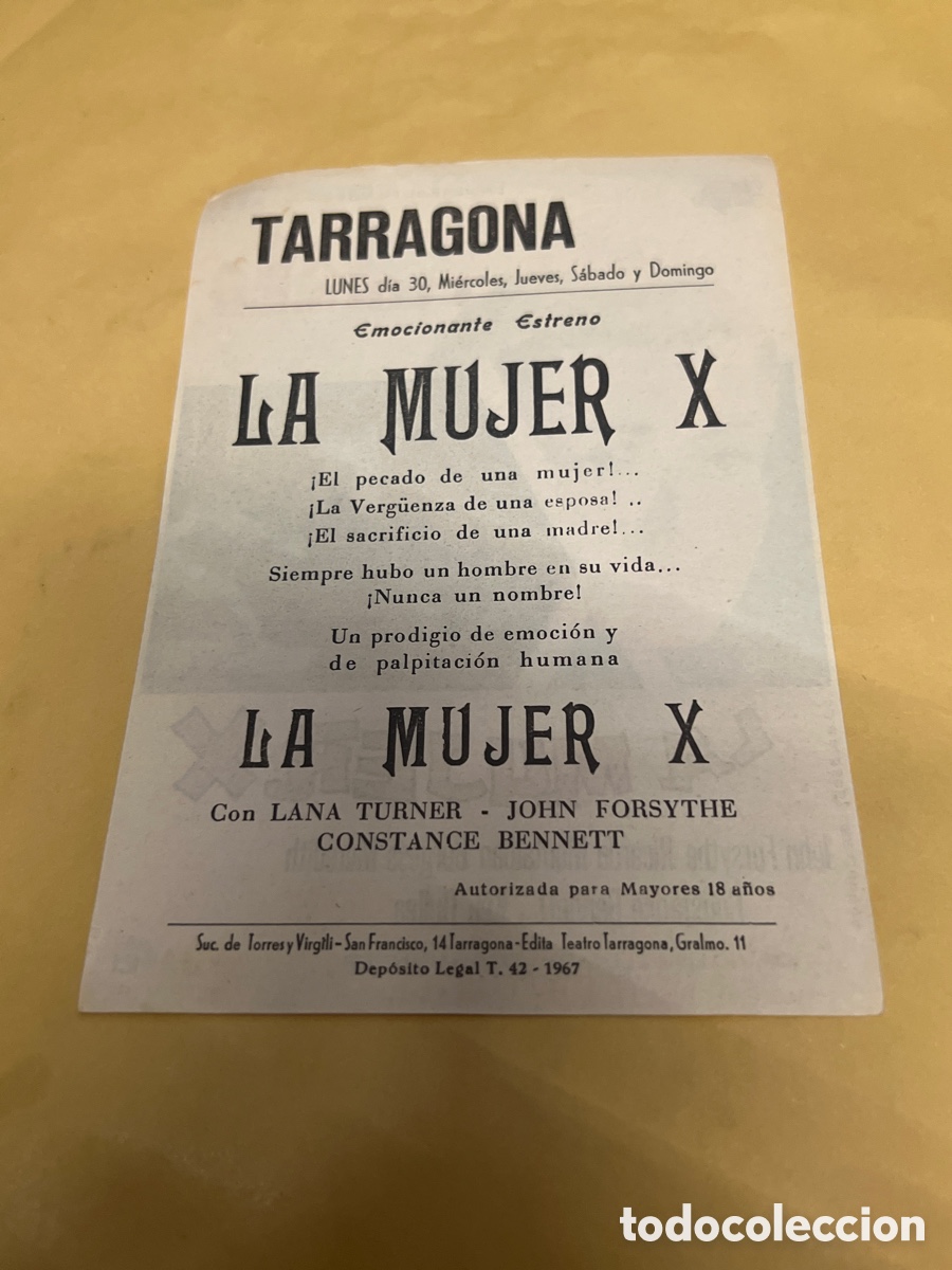 Cine: T1/E2/A517. PROGRAMA DE CINE LA MUJER X CIN PUBLICIDAD - Foto 2