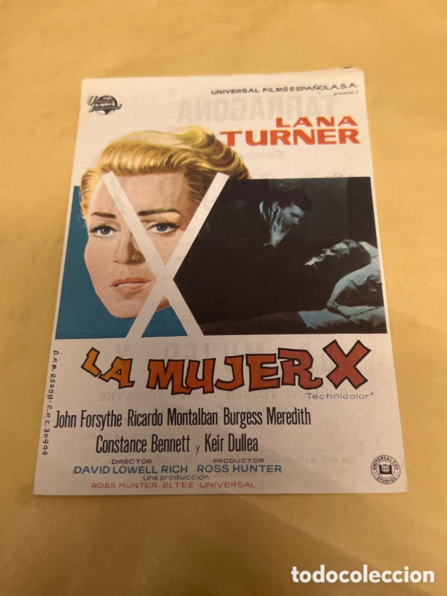 Cine: T1/E2/A517. PROGRAMA DE CINE LA MUJER X CIN PUBLICIDAD - Foto 1