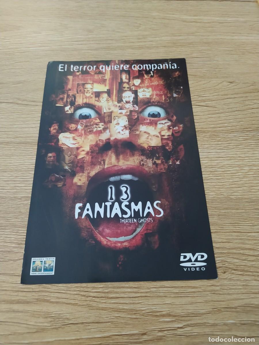 hoja/folleto dvd 13 fantasmas - Compra venta en todocoleccion