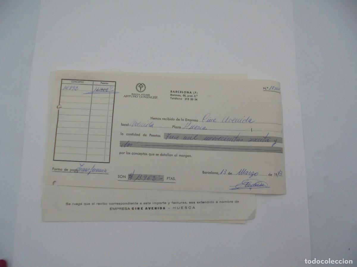 Cinema: HUESCA. CINE AVENIDA. REGIA FILMS. 1973. FACTURAS POR 7 VECES MUJER.