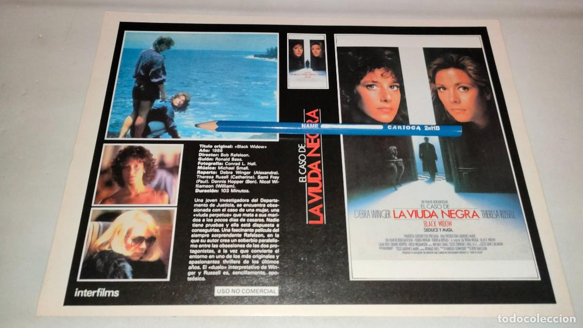 Cinema: CAR&Aacute;TULA VHS &bull; LA VIUDA NEGRA + SOSPECHOSO