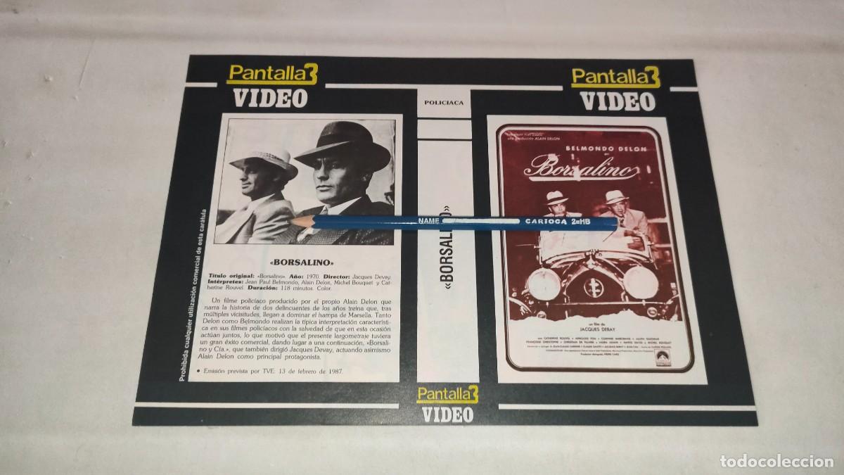 Cin&eacute;ma: CAR&Aacute;TULA VHS &bull; BORSALINO (JACQUES DERAY)