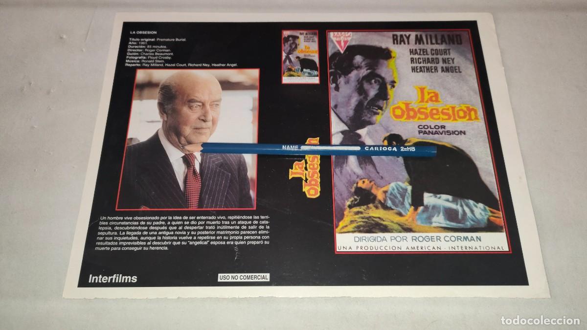 Cin&eacute;ma: CAR&Aacute;TULA VHS &bull; LA OBSESI&Oacute;N + PATO A LA NARANJA