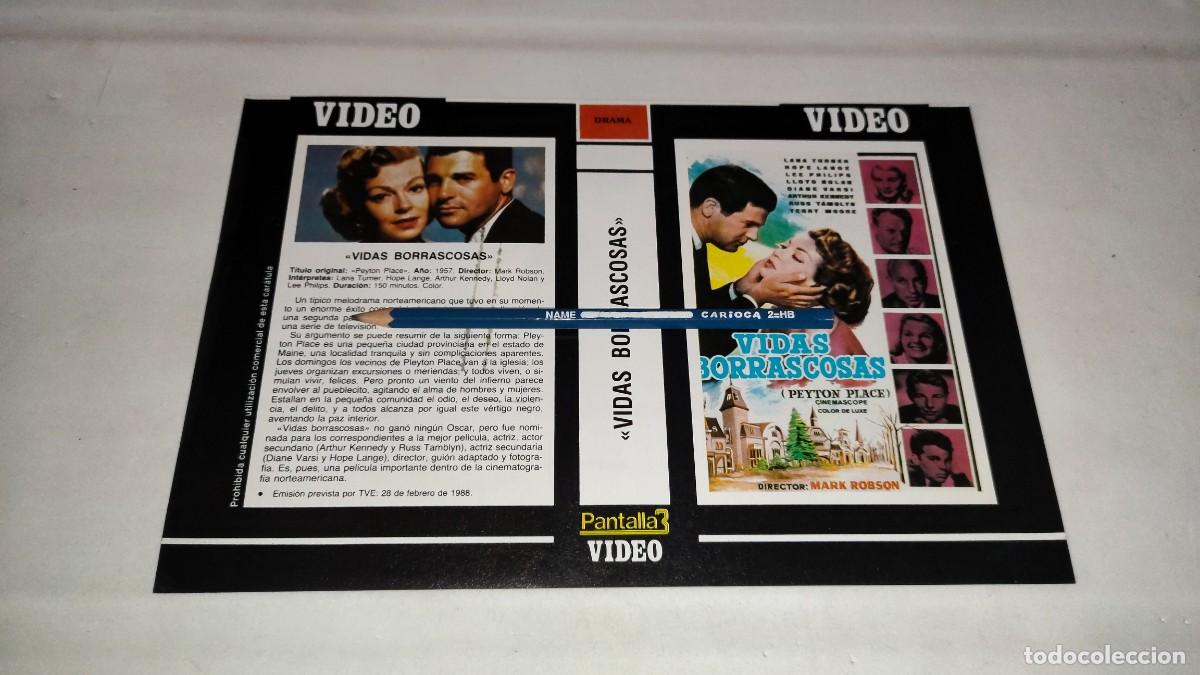 Cinema: CAR&Aacute;TULA VHS &bull; VIDAS BORRASCOSAS (MARK ROBSON)