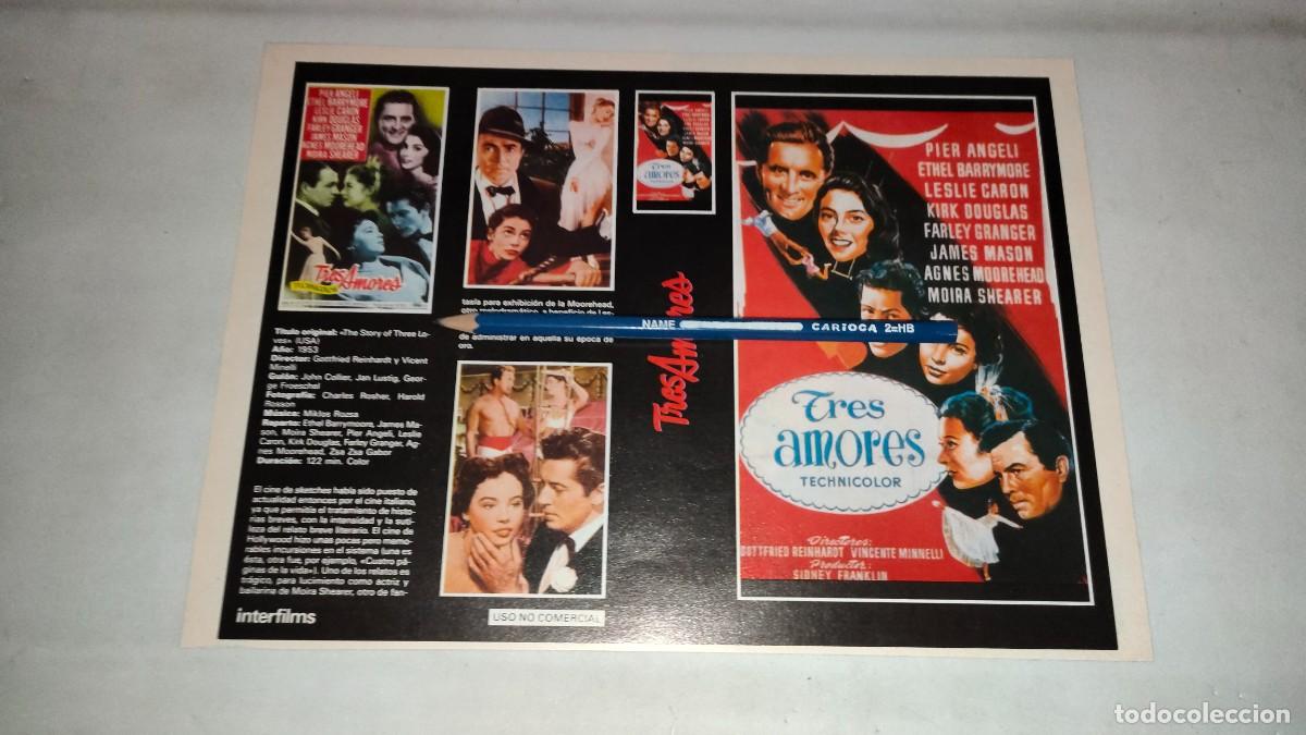 Cinema: CAR&Aacute;TULA VHS &bull; TRES AMORES (VICENTE MINNELLI)
