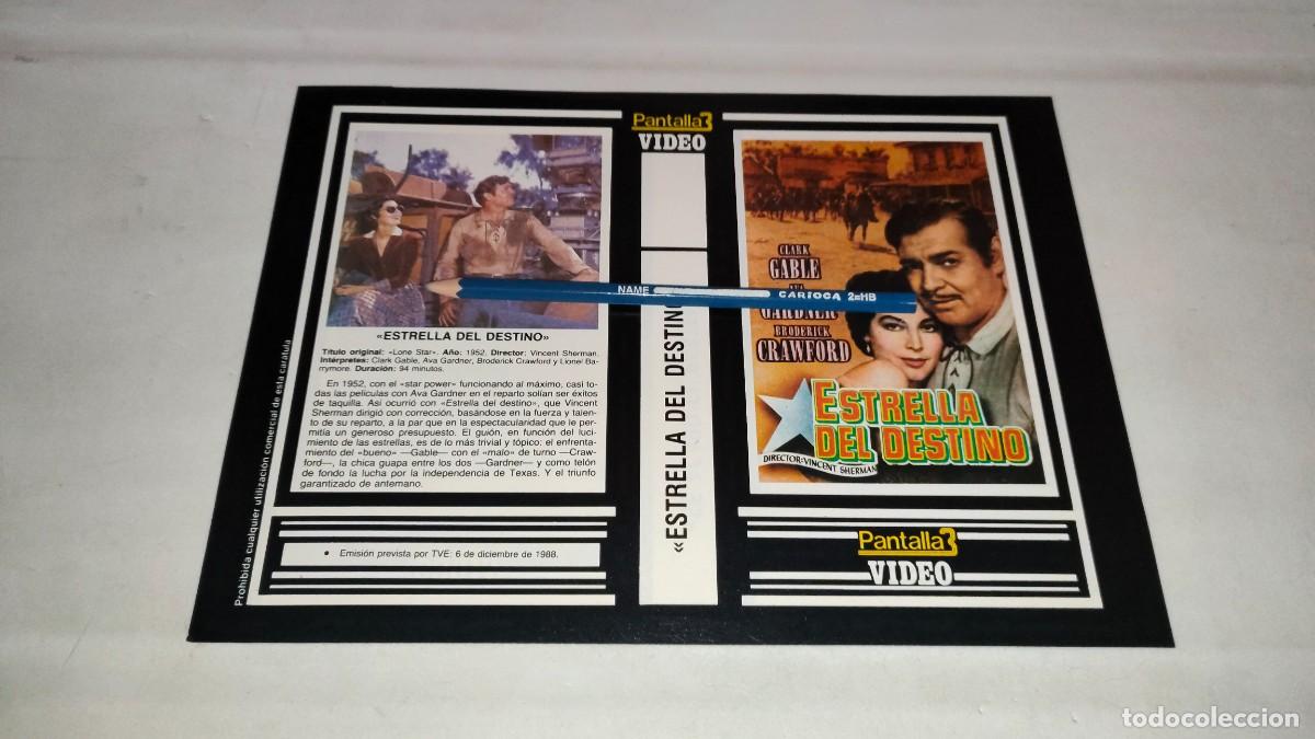 Cin&eacute;ma: CAR&Aacute;TULA VHS &bull; ESTRELLA DEL DESTINO + SE ACAB&Oacute; EL PASTEL