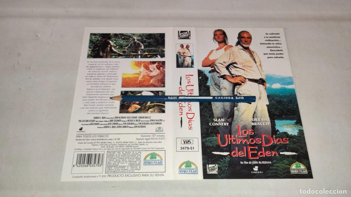 Cinema: CAR&Aacute;TULA VHS &bull; LOS &Uacute;LTIMOS D&Iacute;AS DEL EDEN (JOHN McTIERNAN)