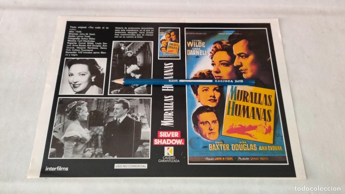 Cinema: CAR&Aacute;TULA VHS &bull; MURALLAS HUMANAS (JOHN M. STAHL)