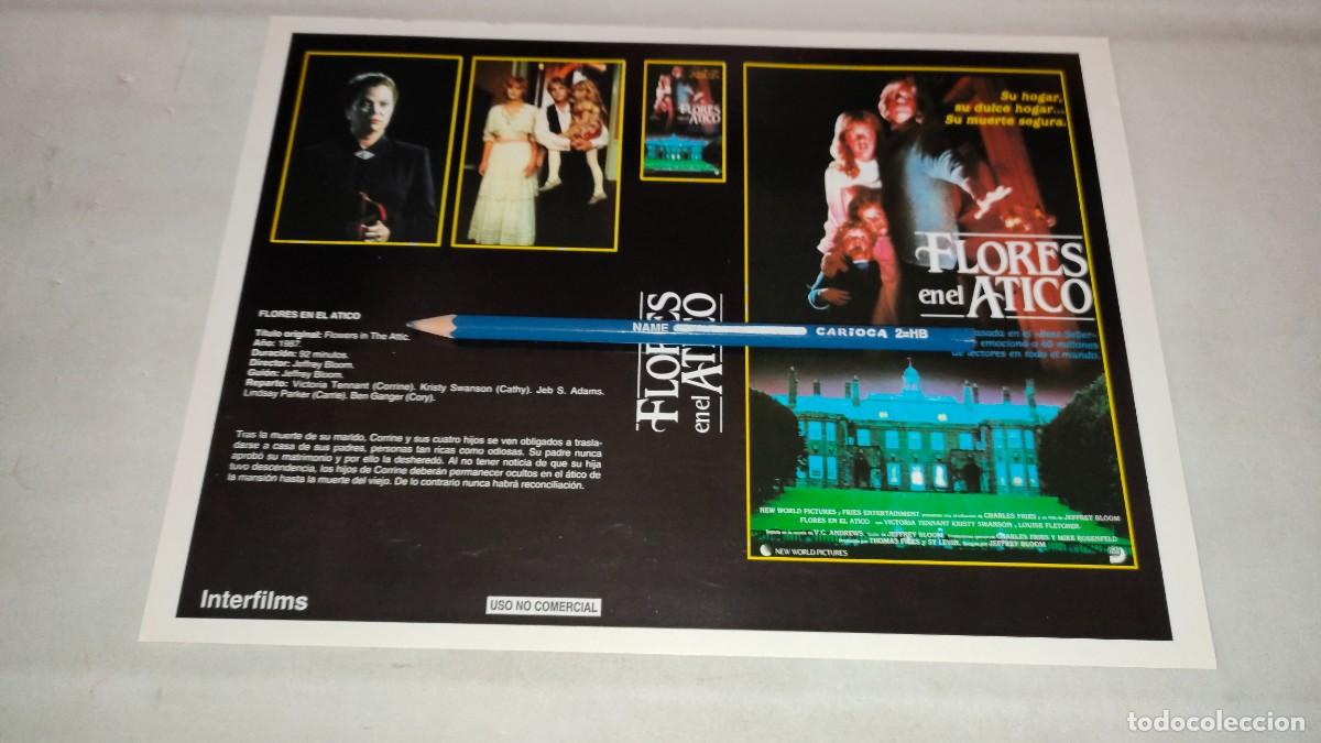 Cin&eacute;ma: CAR&Aacute;TULA VHS &bull; FLORES EN EL &Aacute;TICO + LA LOCURA DE LA EDAD MADURA