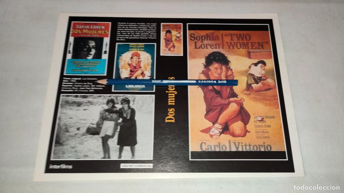 Cinema: CAR&Aacute;TULA VHS &bull; DOS MUJERES (VITTORIO DE SICA)