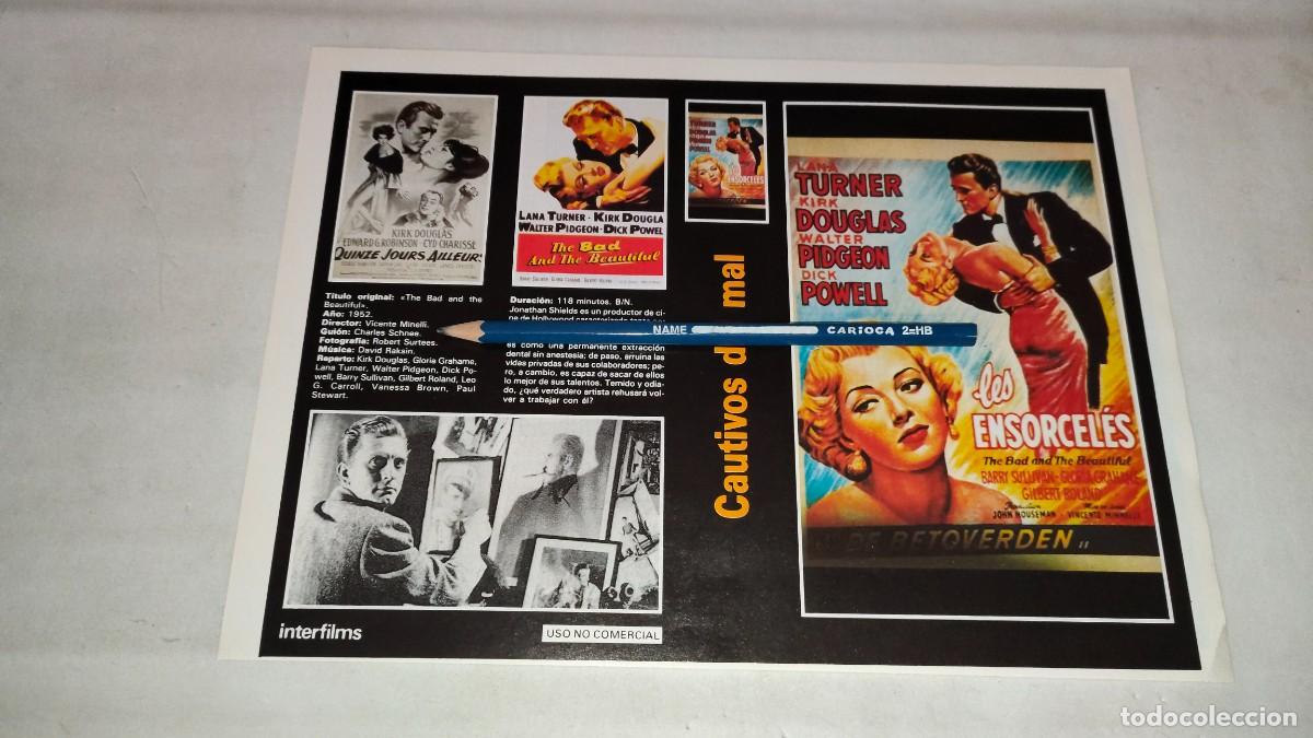 Cin&eacute;ma: CAR&Aacute;TULA VHS &bull; CAUTIVOS DEL MAL (VICENTE MINNELLI)