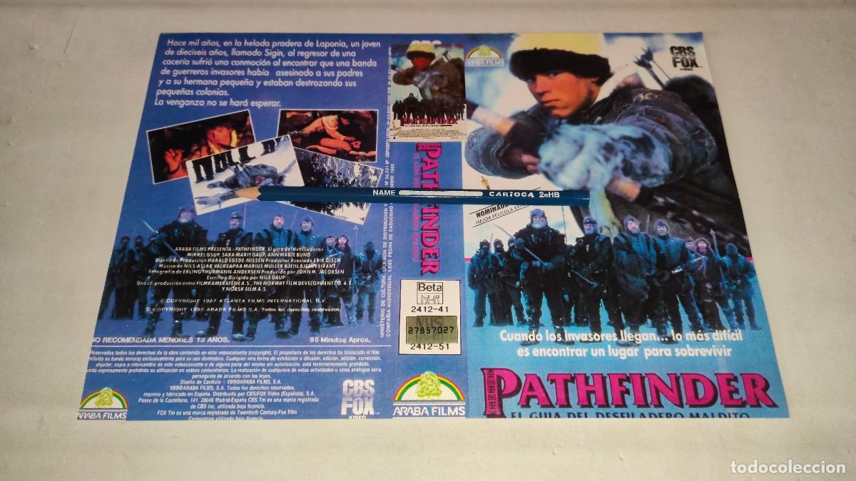 Cin&eacute;ma: CAR&Aacute;TULA VHS &bull; PATHFINDER, EL GU&Iacute;A DEL DESFILADERO MALDITO (NILS GAUP)