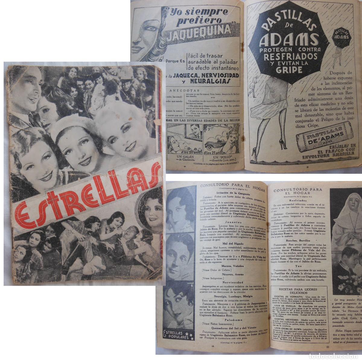 Cine: ESTRELLAS (Librito de Ross) 1935