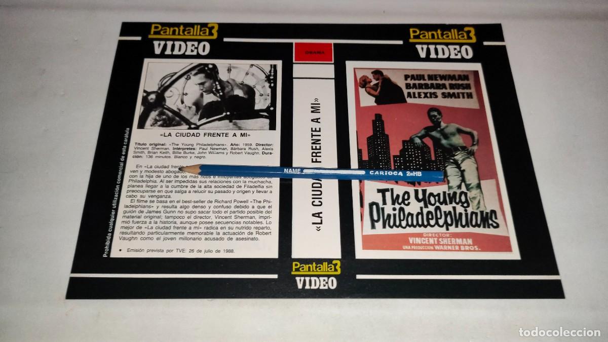 Cin&eacute;ma: CAR&Aacute;TULA VHS &bull; LA CIUDAD FRENTE A M&Iacute; + DUELO DE TITANES
