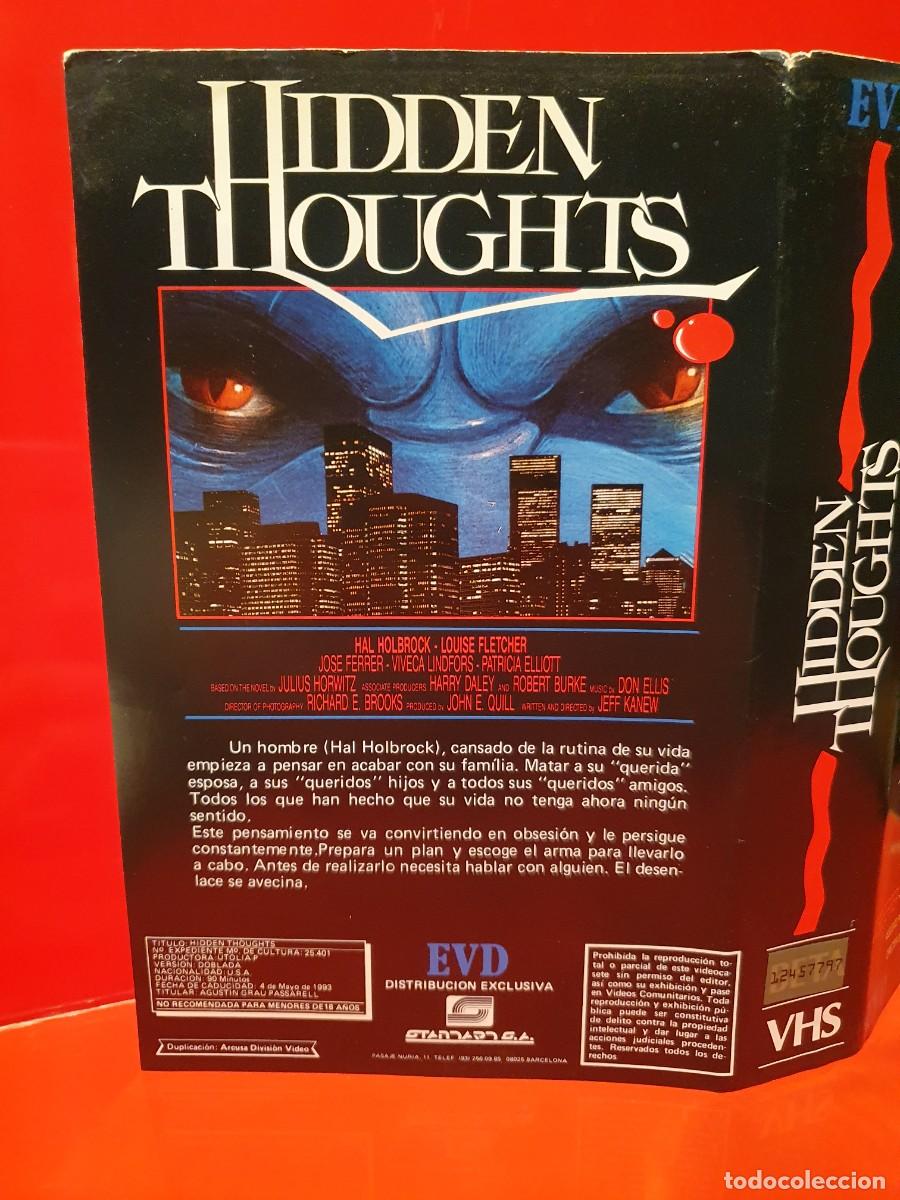 Cine: CARATULA HIDDEN THOUGHTS - Foto 2