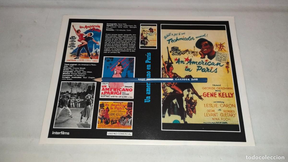 Cin&eacute;ma: CAR&Aacute;TULA VHS &bull; UN AMERICANO EN PAR&Iacute;S (VICENTE MINNELLI)