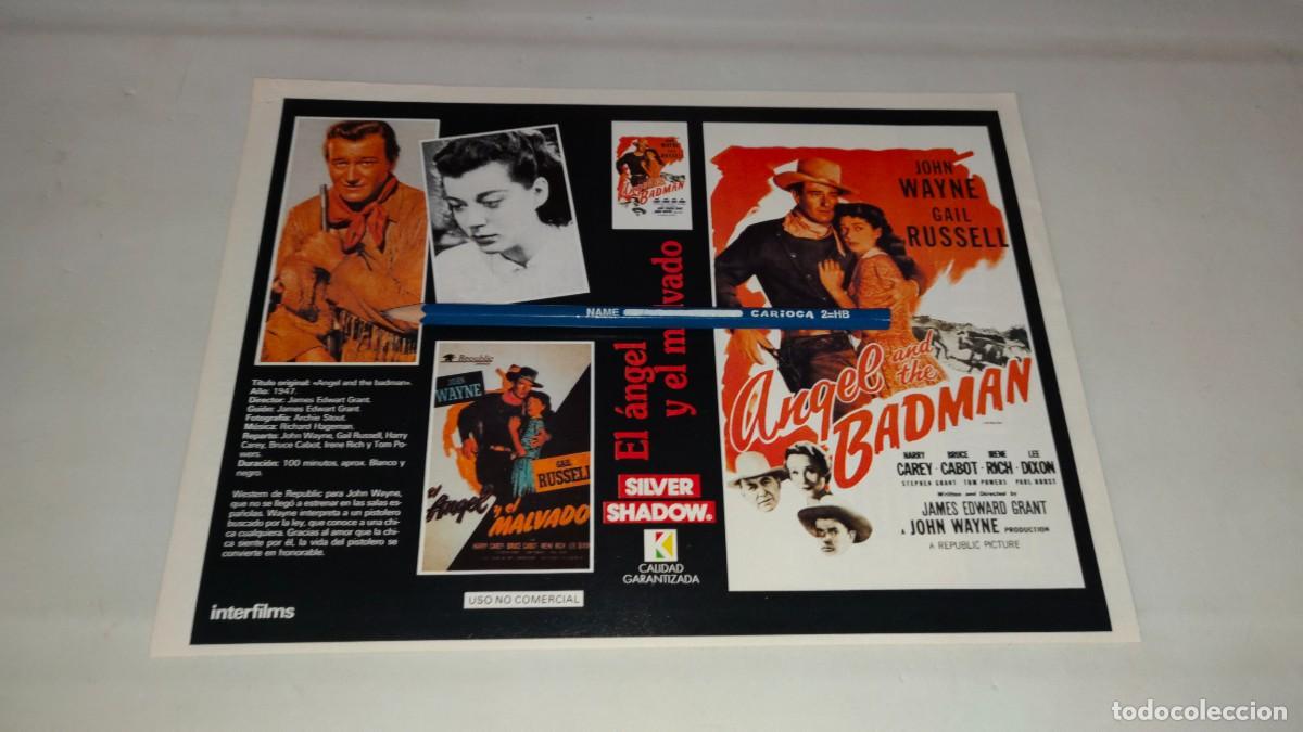 Cin&eacute;ma: CAR&Aacute;TULA VHS &bull; EL &Aacute;NGEL Y EL MALVADO (JAMES EDWARD GRANT)