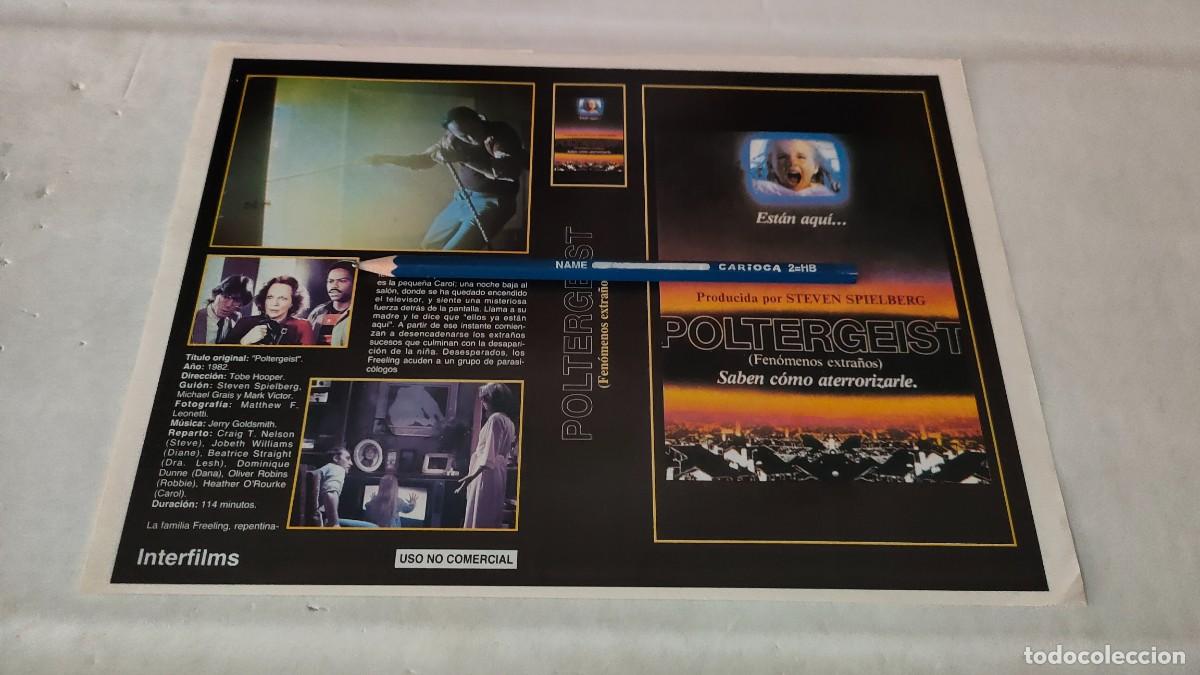 Cin&eacute;ma: CAR&Aacute;TULA VHS &bull; POLTERGEIST + EL PA&Iacute;S DEL AGUA