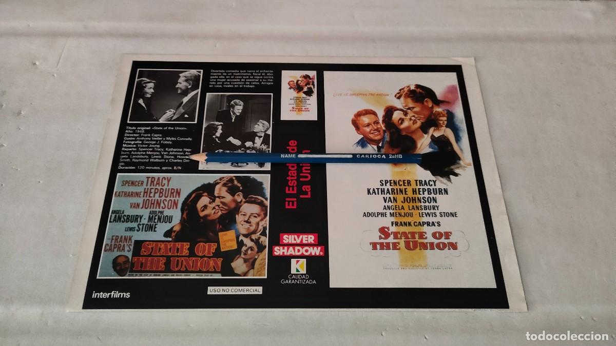 Cin&eacute;ma: CAR&Aacute;TULA VHS &bull; EL ESTADO DE LA UNI&Oacute;N (FRANK CAPRA)