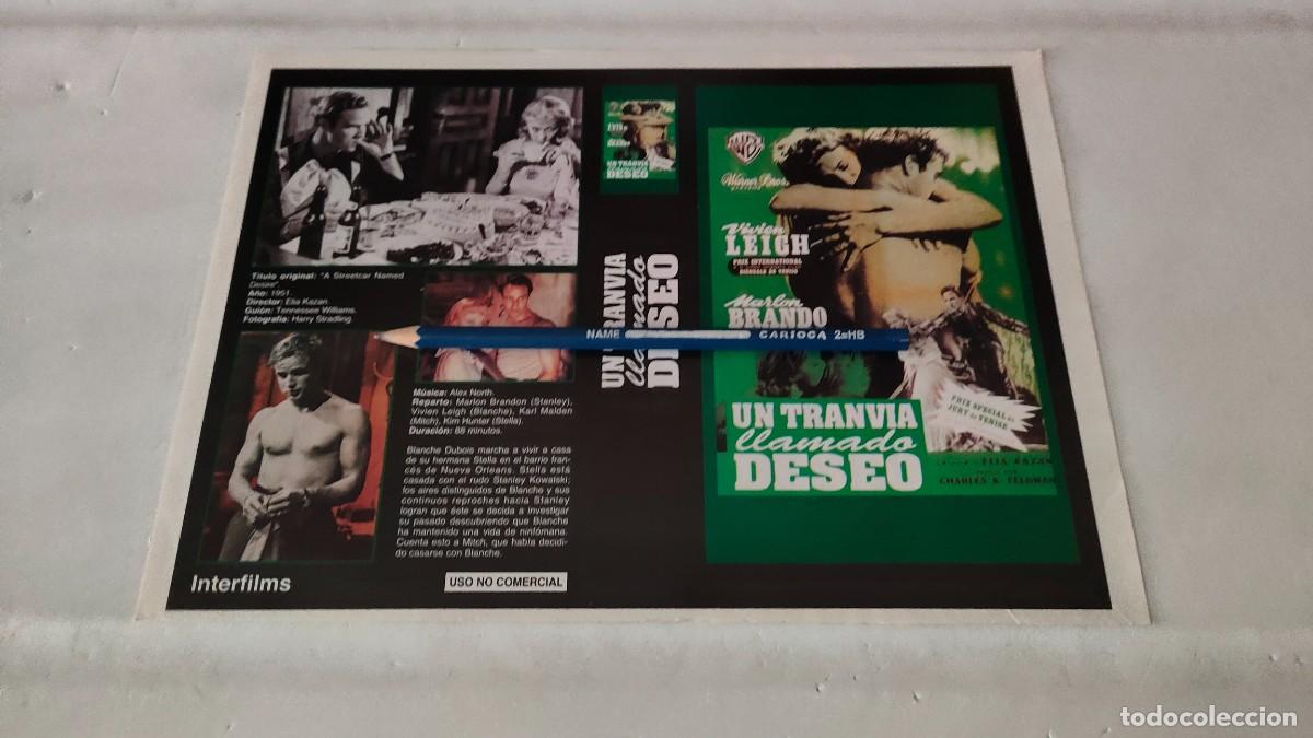 Cin&eacute;ma: CAR&Aacute;TULA VHS &bull; UN TRANV&Iacute;A LLAMADO DESEO (ELIA KAZAN)