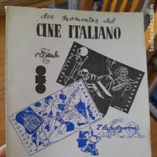 Cine: CINE. DOS MOMENTOS DEL CINE ITALIANO, VICENTE PINEDA, CINE CLUB MADRID. 1960 L40 VISITA MI PERFIL