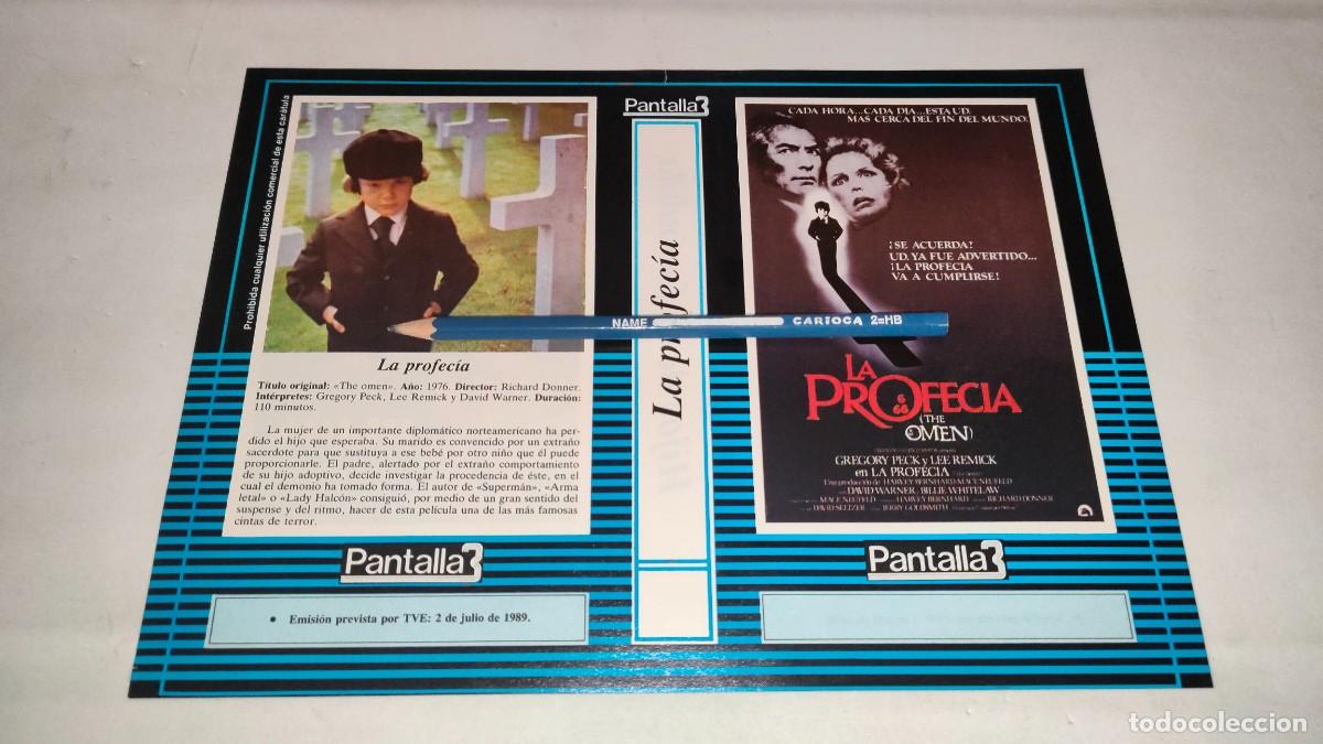 Cinema: CAR&Aacute;TULA VHS &bull; LA PROFEC&Iacute;A + HIJOS DE LA FAR&Aacute;NDULA