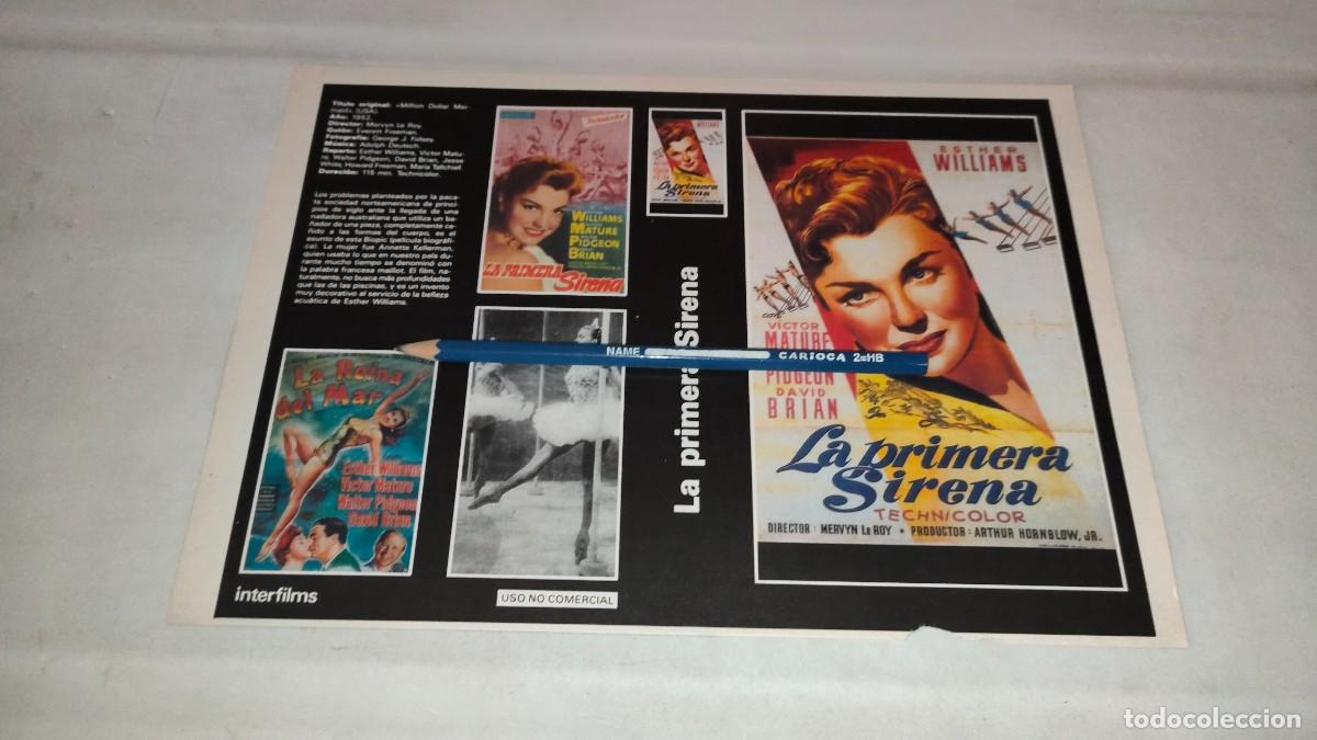 Cin&eacute;ma: CAR&Aacute;TULA VHS &bull; LA PRIMERA SIRENA (MERVYN LeROY)