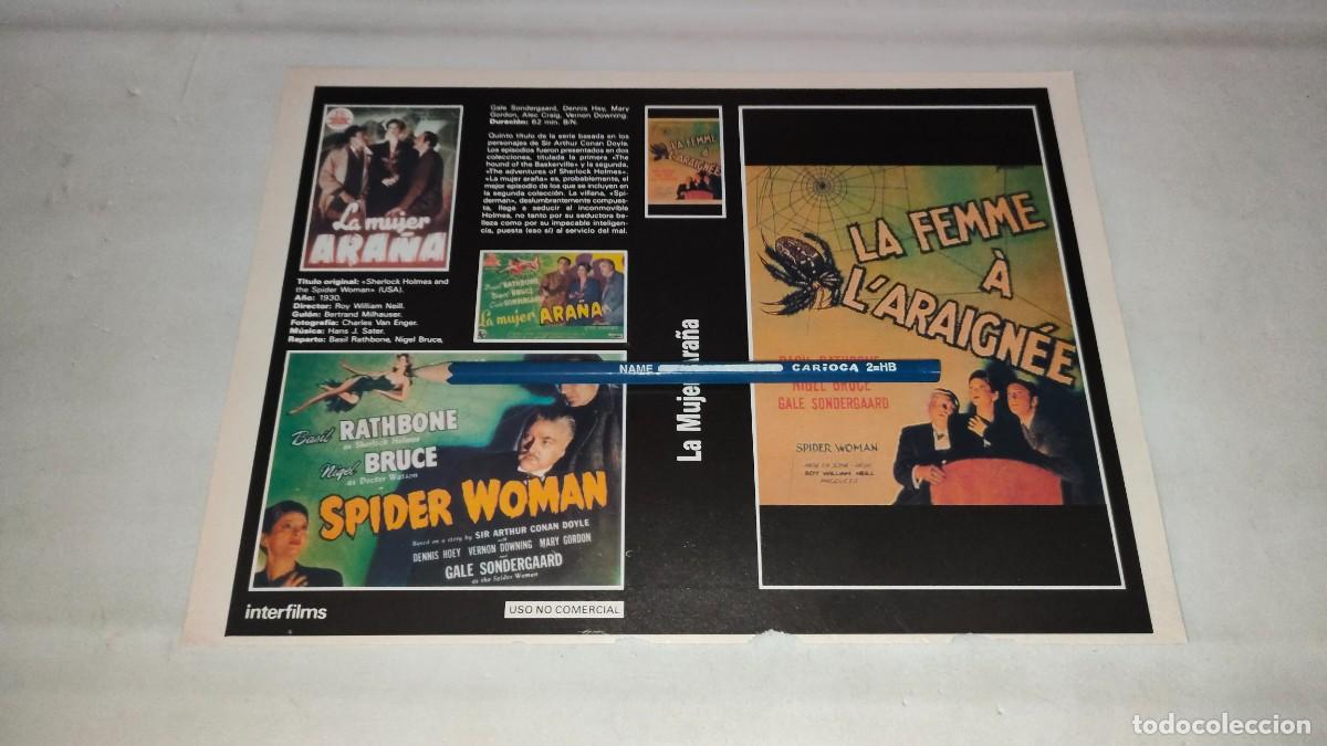 Kino: CAR&Aacute;TULA VHS &bull; LA MUJER ARA&Ntilde;A (ROY WILLIAM NEILL)