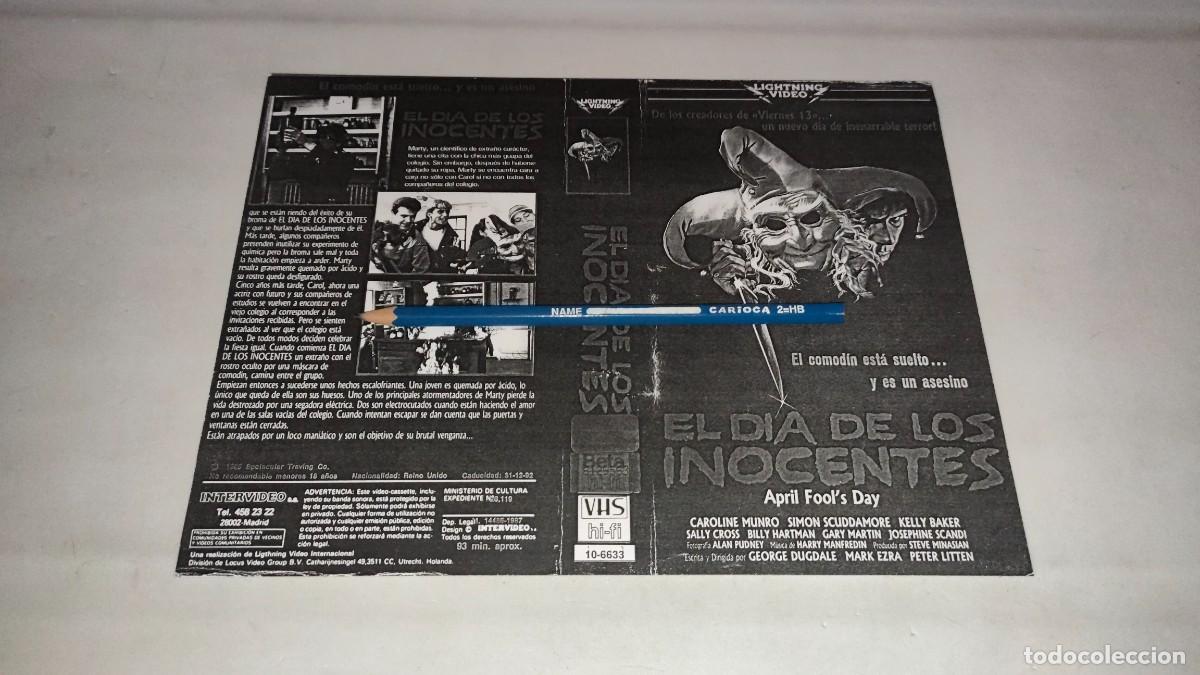 Cin&eacute;ma: CAR&Aacute;TULA VHS &bull; EL D&Iacute;A DE LOS INOCENTES (GEORGE DUGDALE)