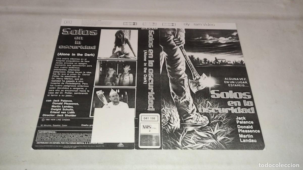 Kino: CAR&Aacute;TULA VHS &bull; SOLOS EN LA OSCURIDAD (JACK SHOLDER)