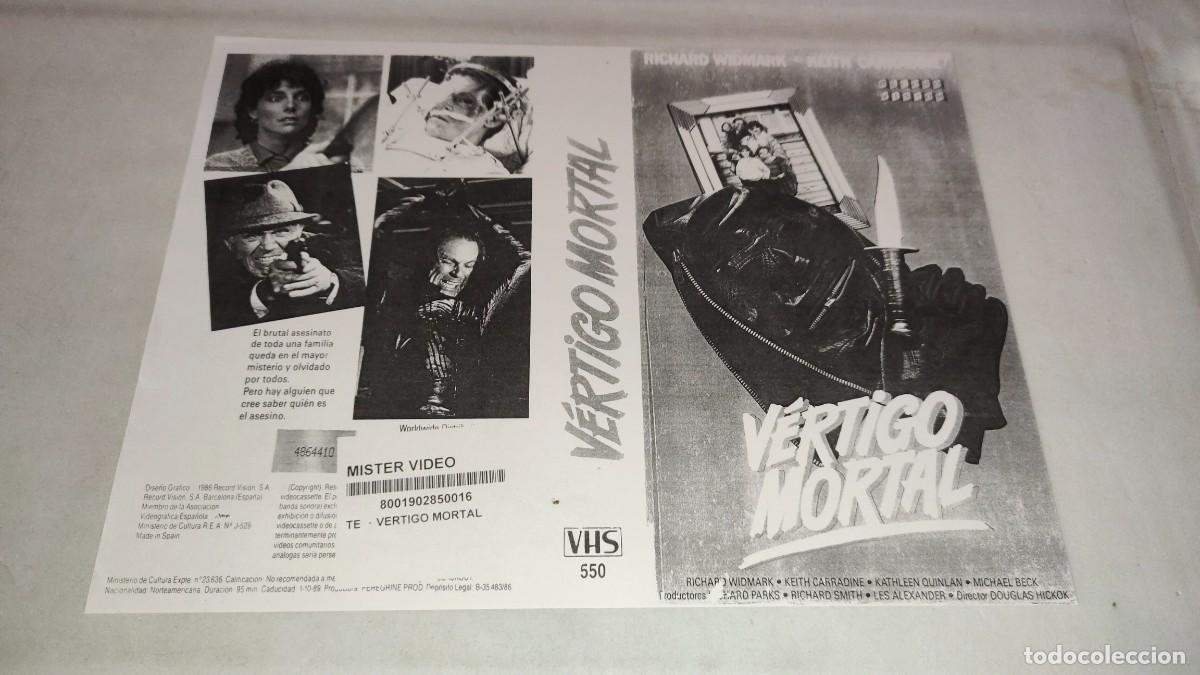 Kino: CAR&Aacute;TULA VHS &bull; V&Eacute;RTIGO MORTAL (DOUGLAS HICKOK)
