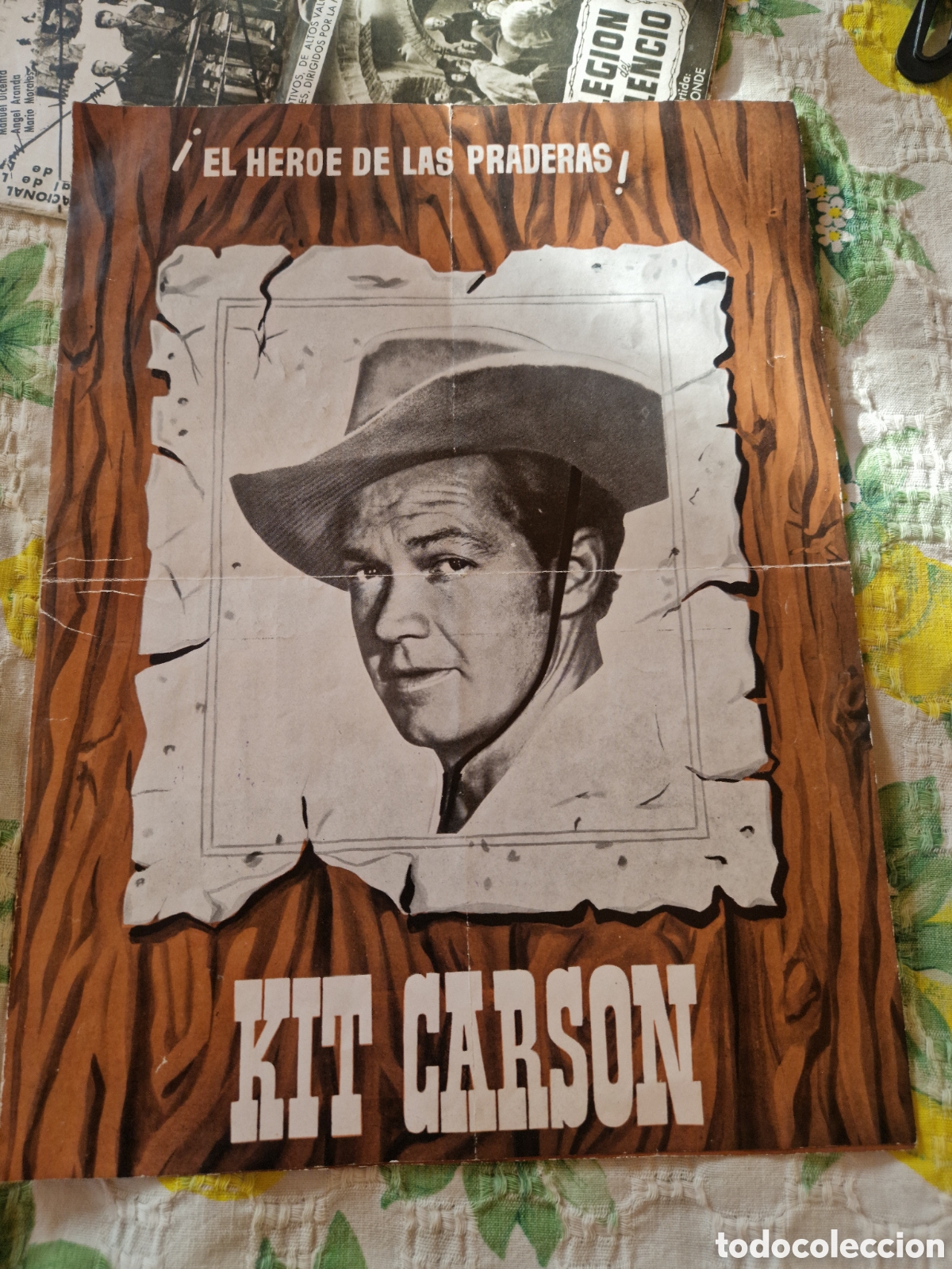 Cine: Propaganda de mano Cine Kit Carson el h&eacute;roe de las praderas - Foto 1