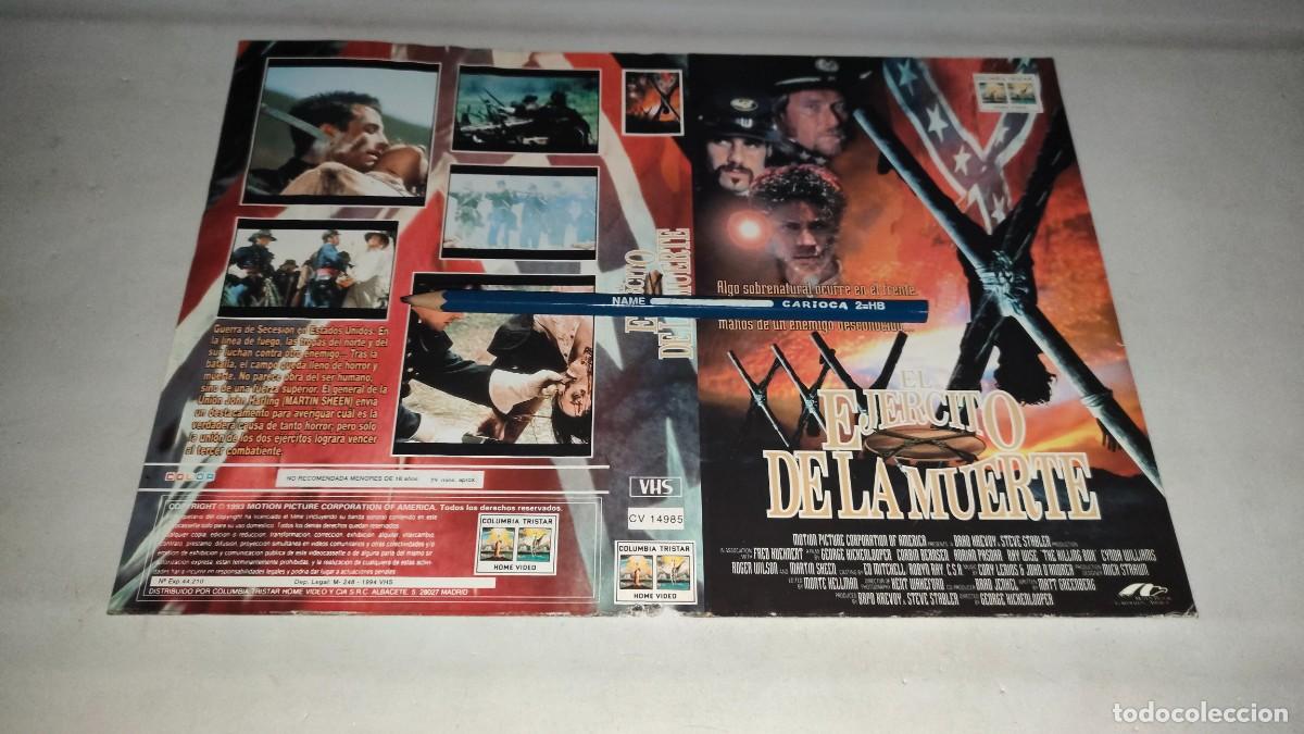 Kino: CAR&Aacute;TULA VHS &bull; EL EJ&Eacute;RCITO DE LA MUERTE (GEORGE HICKENLOOPER)