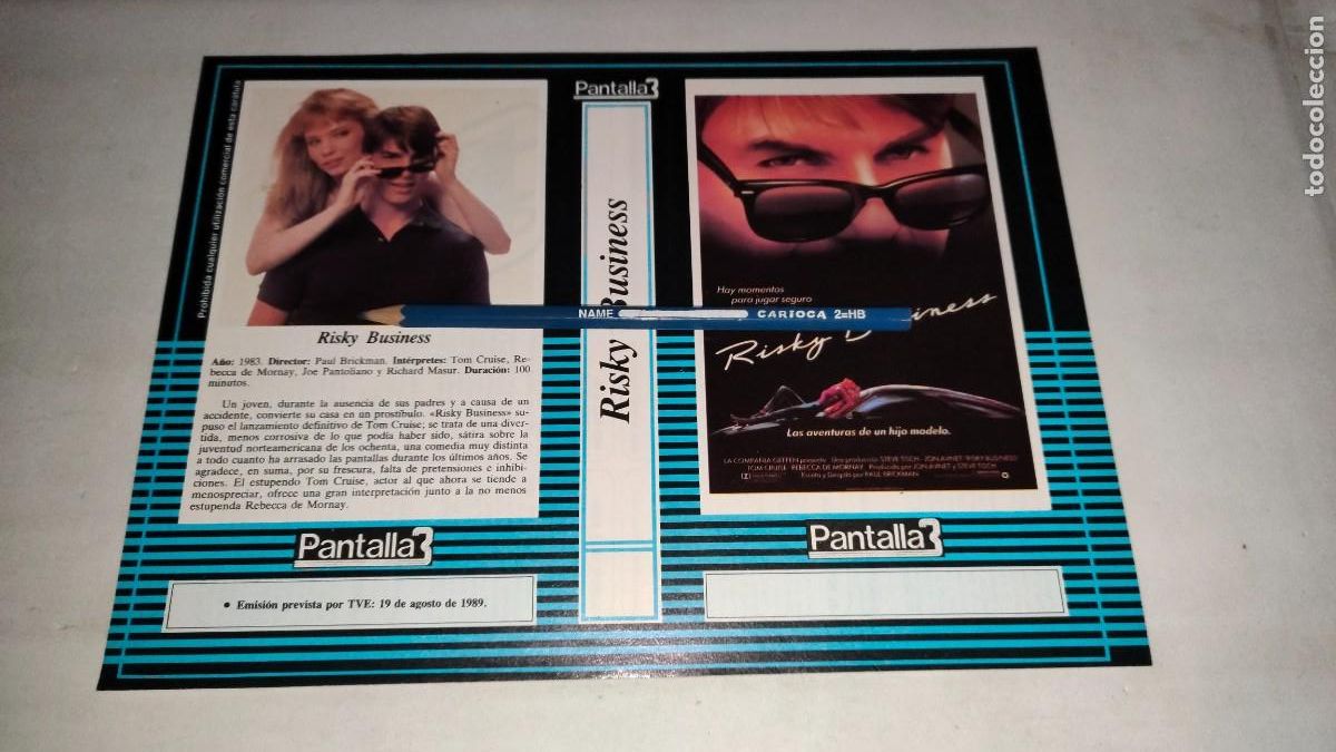 Kino: CAR&Aacute;TULA VHS &bull; RISKY BUSINESS (PAUL BRICKMAN)