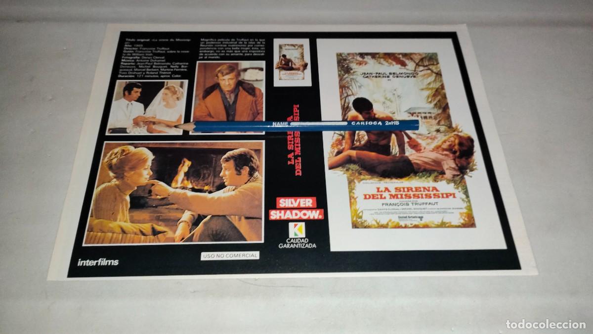 Cin&eacute;ma: CAR&Aacute;TULA VHS &bull; LA SIRENA DEL MISSISSIPPI (FRAN&Ccedil;OISE TRUFFAUT)