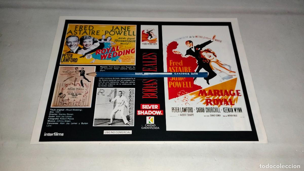 Cin&eacute;ma: CAR&Aacute;TULA VHS &bull; BODAS REALES (STANLEY DONEN)