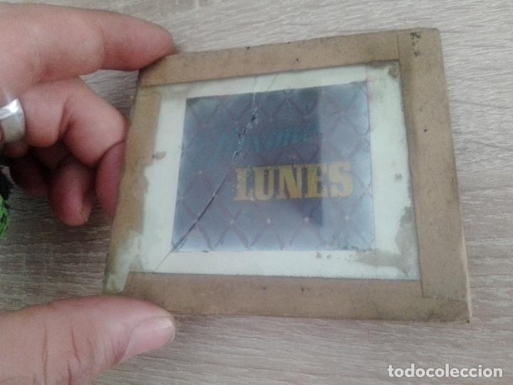 Kino: Cine. Diapositiva para proyecci&oacute;n MATAS, Palma de Mallorca. Pr&oacute;ximo Lunes