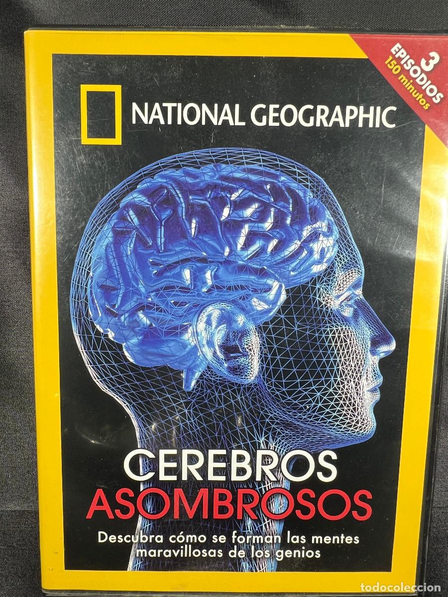 Cinema: DOCUMENTAL CEREBROS ASOMBROSOS - NATIONAL GREOGRAPHIC - 3 EPISODIOS - DVD