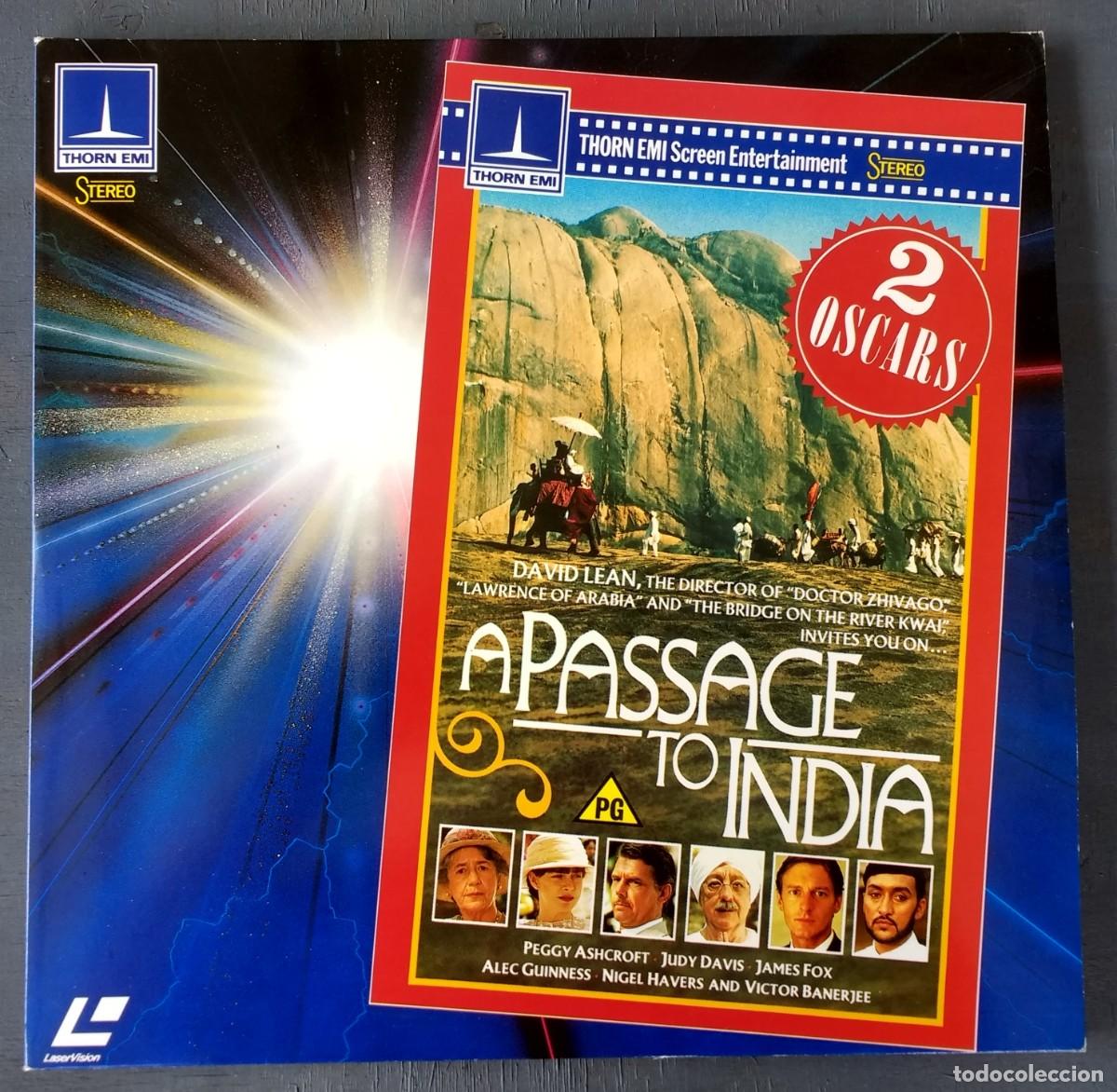 Cine: A Passage To India 1984 Laserdisc Doble Gatefold Pal Uk Laser Disc Maurice Jarre