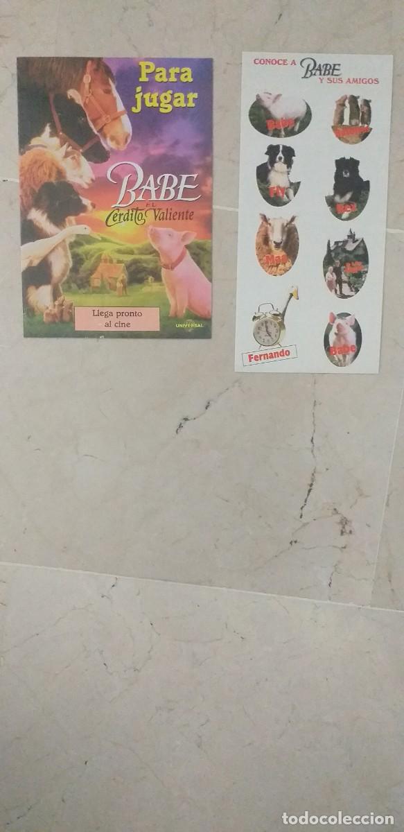 Cine: GUIA JUEGO BABE EL CERDITO VALIENTE VER FOTOS Y DESCRIPCION