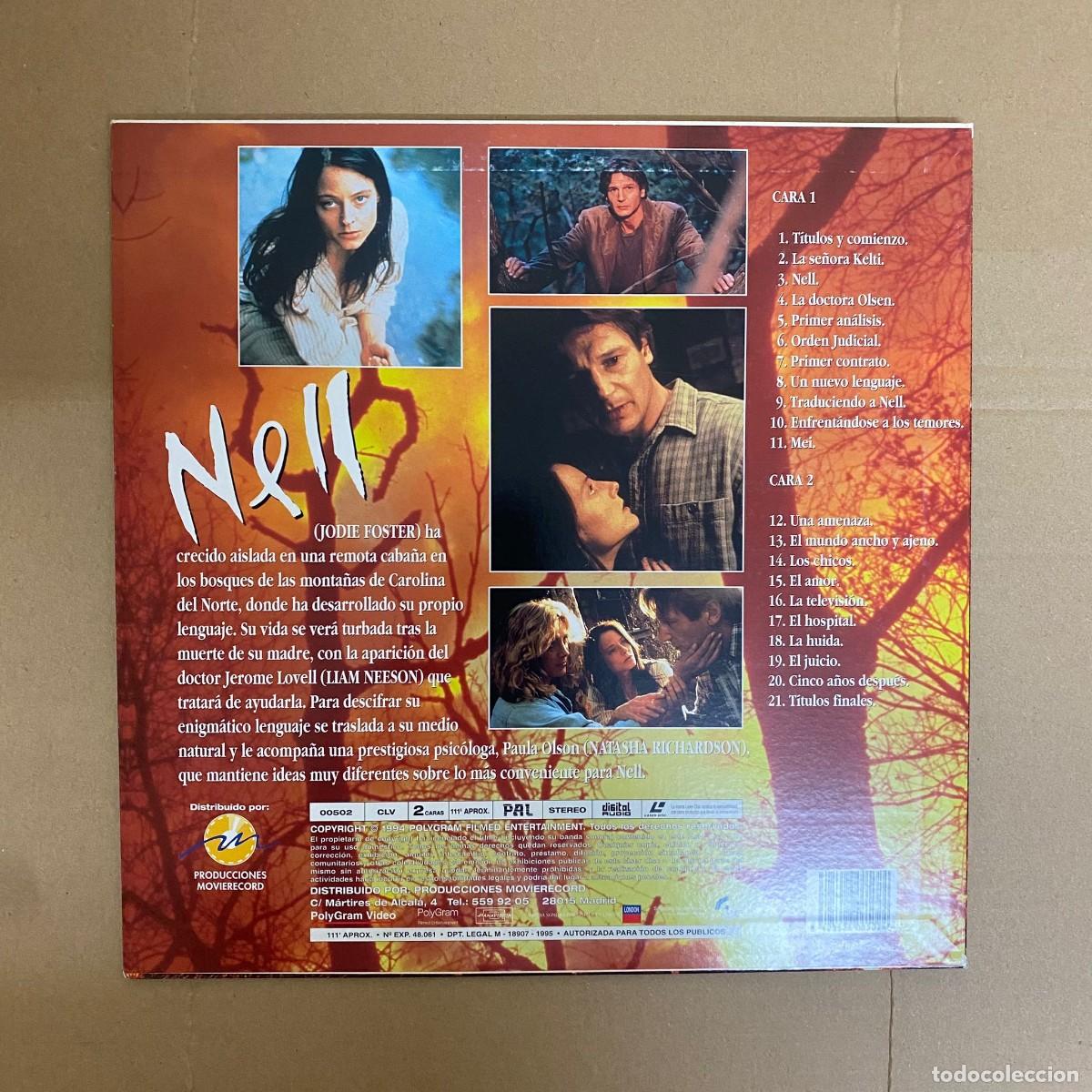 Cine: Descubre a Nell - El poder de la naturaleza El poder de... - en Laser Disc - Foto 2
