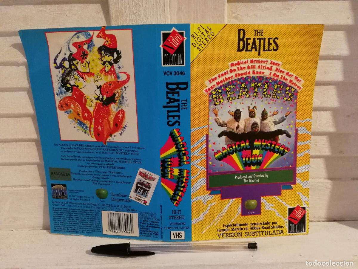 Cine: CARATULA ORIGINAL A4- MAGICAL MYSTERY TOUR - THE BEATLES